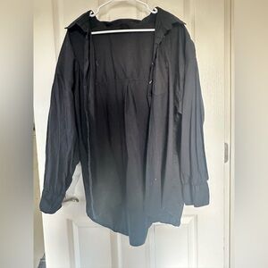 Cotton On Black Button Up